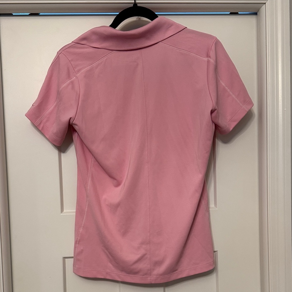 Nike Women's Pink Button Down Shirt - Picture 3 of 3